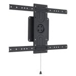 Suporte de Parede TooQ LP3780F-R 37-80" Rotação 360° VESA 600x400mm Aço Preto
