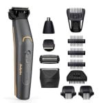 Regolabarba Multifunzione BaByliss MT987E Senza Filo 70min Impermeabile 19 Impostazioni 5 Testine