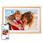 Marco de fotos digital Arzopa 10,1" IPS Táctil, Cloud Inalimitado, Wi-Fi, App Arzopa, Multilenguaje