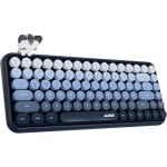 Tastiera wireless Bluetooth AJAZZ AK820 308i layout compatto 84 tasti design magnetico blu Tastiera wireless Bluetooth AJAZZ AK820 308i layout compatto 84 tasti design magnetico blu