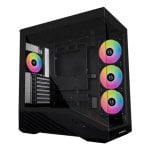 Lian Li Vector V100 ATX Midi Tower Gaming Case, Nero/Trasparente, ARGB, Vetro Temperato Lian Li Vector V100 ATX Midi Tower Gaming Case, Nero/Trasparente, ARGB, Vetro Temperato