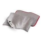 Almohadilla eléctrica flexible 10 niveles 100 W Gris lavable temporizador autoapagado