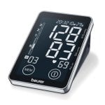 Esfigmomanómetro Digital Automático Negro LCD Precisión USB Arritmias Apagado Automático
