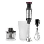 Batidora de mano Taurus Bapi 1200 Plus Inox 1200 W 20 velocidades picahielos accesorios