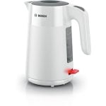 Bollitore Bosch TWK2M161 1,7L 2400W senza fili bianco plastica filtro antical