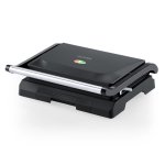 Sandwichera Flama 4980FL 1000W Negra y Plata Plástico Capa Antiadherente Mango Frío Sandwichera Flama 4980FL 1000W Negra y Plata Plástico Capa Antiadherente Mango Frío