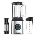 Batidora de vaso Taurus Prior Advance+ 2 L 1800 W Acero inoxidable 6 cuchillas Smoothie Autolimpieza Picahielos