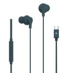 Auriculares Celly UP1600TYPECBL con cable USB-C para llamadas y música con micrófono integrados azul