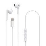Auriculares Celly UP900 con cable Conector Lightning In-ear con Microfono Blanco
