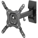 Supporto da Parete Vivanco BMO 6020 per TV fino a 43" Nero Inclinabile VESA 25kg