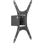 Supporto TV a parete Vivanco BTI 6020 43" 25 kg Inclinazione 0-15° Nero VESA 200x200