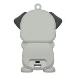 Powerbank Celly PBDOG 2600 mAh Forma Cane USB-C/USB-A Grigio Compatto Portatile Powerbank Celly PBDOG 2600 mAh Forma Cane USB-C/USB-A Grigio Compatto Portatile