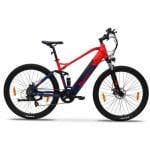 Patinete eléctrico 25 km/h 70 km de autonomia 13000 mAh disco de freno azul/rojo Patinete eléctrico 25 km/h 70 km de autonomia 13000 mAh disco de freno azul/rojo