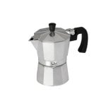Cafetera Italiana Acero Inoxidable 12 tazas tratamiento antióxido junta silicona