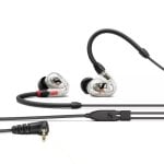 Auriculares Sennheiser IE 100 PRO con cable Jack 3,5 mm HI-FI Cancelación de Ruido Transparente