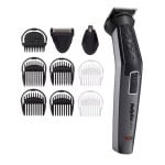Cortapelos BaByliss MT727E Titanio Inalámbrico 0,5-8 mm Todo en Uno Negro Plata Accesorios Cortapelos BaByliss MT727E Titanio Inalámbrico 0,5-8 mm Todo en Uno Negro Plata Accesorios