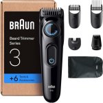 Recortadora Braun Series 3 BT3565 Barbero Recargable 40 Longitudes 50 Min Negro/Azul
