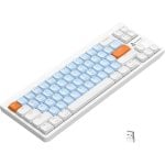 Teclado mecânico AJAZZ AKL680 Layout ES Bluetooth 5.0 2.4G ultrafino retroiluminado