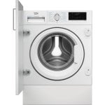 Lavadora integrable carga frontal Beko b300 B3WBT48435WB 8 kg 1351 rpm clase A blanca