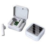 Auricolari Denver TWS-62 wireless Bluetooth per chiamate e musica, bianchi
