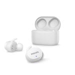 Auriculares Philips TAT3216WT/00 inalámbricos Bluetooth True Wireless IPX5 con micrófono blancos