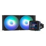 Refrigeración Líquida Zalman ALPHA2 DS A24 BLACK 240mm 2 Ventiladores LED
