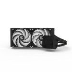 Refrigeración Líquida Zalman ALPHA2 A24 BLACK 240mm 2 Ventilatoren RGB Multicolor
