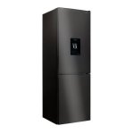Frigorífico Combinado No Frost 170 cm 231L E Inox Escuro Dispensador de Água Display LED