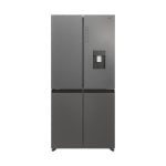 Frigorífico Candy Puerta francesa 181,5cm 463L E Plata No Frost Display Agua Frigorífico Candy Puerta francesa 181,5cm 463L E Plata No Frost Display Agua
