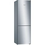 Frigorífico Bosch Combi No frost 186 cm 326 L E Inox Display y VitaFresh