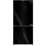 Frigorífico multipuertas 1775mm 601L E Preto No Frost touch control iluminação LED