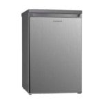 Frigorífico Libre Instalación 85cm 109L E Acero Inox Puertas Reversibles LED Huevera