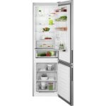 Frigorífico AEG Combi 201cm 366L E Inox TwinTech MultiFlow Display LED Extra Chill