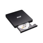Grabadora Externa de DVD Acer AXD001 DVD±RW Slot USB 3.2 Negra para Portátil