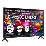 TV LG LED 43UA74006LA 43" 4K UltraHD 60Hz Smart TV WebOS HDR10 Sem Moldura