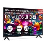 TV LG LED 43UA74006LA 43" 4K UltraHD 60Hz Smart TV WebOS HDR10 Design Sem Moldura