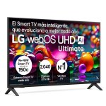 TV LG LED 43UA74006LA 43" 4K UltraHD 60Hz Smart TV WebOS HDR10 Design Frameless
