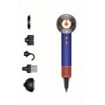Secador de Pelo Nural HD16 1600 W con Control Inteligente de Calor, Ionización y 5 Accesorios