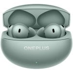 Auriculares OnePlus Buds 4 inalámbricos Bluetooth con Cancelación de Ruido, IA, 45 h autonomía, Zen Green