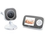 Videovigilancia digital inalámbrica con pantalla color 2,8" visión nocturna 300 m temporizador