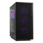 Torre ATX Nox Infinity IOTA Mesh ARGB Nero 4x120 mm Vetro Temperato
