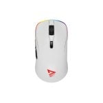 Ratón Savio Rift White Dual Mode Inalámbrico Bluetooth 10000DPI RGB Blanco Ultraligero