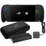 Pacchetto console ASUS ROG XBOX ALLY X PRIME EDITION + custodia ROG XBOX ALLY Premium + adattatore CA + dock
