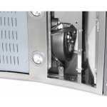 Kit de recirculación Teka 61801340 para campana extractora negro metal