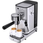 Cafetera Manual WMF Lumero 04.1237.0011 1,4 L 15 bares con espumador de leche