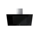 Campana extractora Teka DVT PRO 98780 TCS BK Canalizado/Recirculación 90cm LED cristal negro