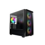 Torre MONTECH X5M Black ATX Gaming 4x120 mm aRGB Vidrio Templado USB-C