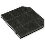 Filtro para campana extractora Mepamsa 112.0493.319 Negro Carbono 2 unidades Compatible Secret