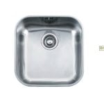 Fregadero Mepamsa 122.0667.807 Plaza Acero Inoxidable 1 Seno 400x400 mm