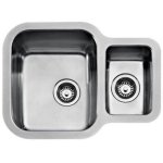 Lavabo Teka BE 1 1/2 C 625 REV Inox 2 Bacias Quadrado